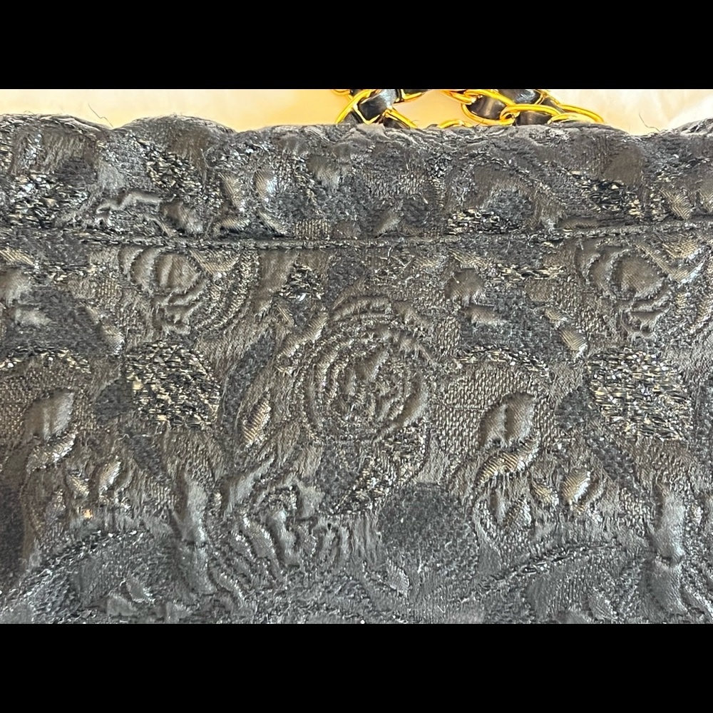 PRADA Pattina Tessuto Lurex Bag with Chain - Picture 7 of 17